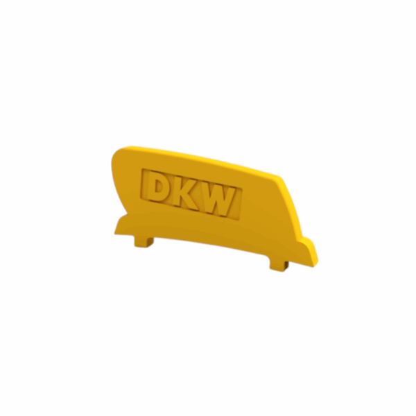 Geel plaatje DKW