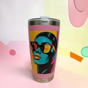 Zyri Pop Art Tumbler Roze 20 oz